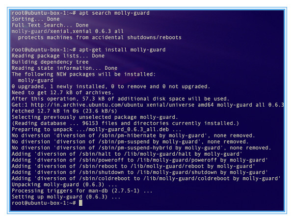 使用 molly-guard 保护你的 Linux\/Unix 机器不会