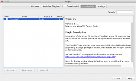 VisualVM的视听-GC-插件